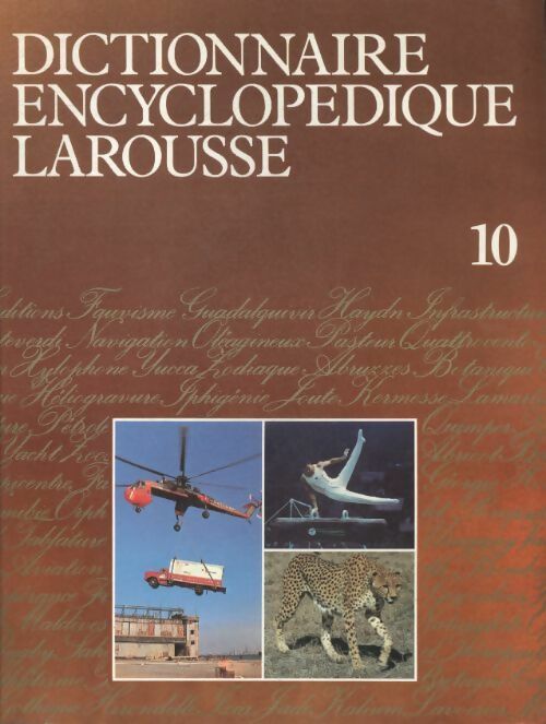 Livrenpoche : Dictionnaire encyclopédique Tome X - Collectif - Livre