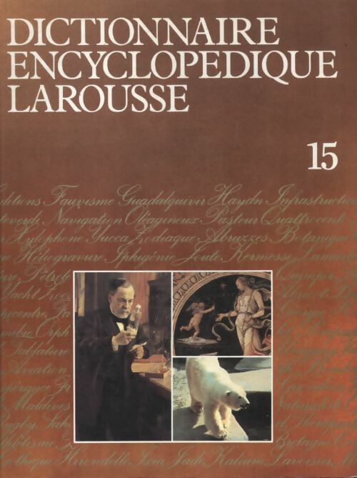Livrenpoche : Dictionnaire encyclopédique Tome XV - Collectif - Livre