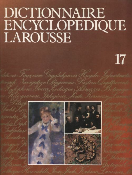 Livrenpoche : Dictionnaire encyclopédique Tome XVII - Collectif - Livre