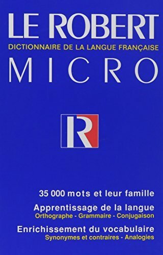 Livrenpoche : Le Robert micro - Collectif - Livre
