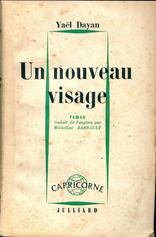 Livrenpoche : Un nouveau visage - Yaël Dayan - Livre