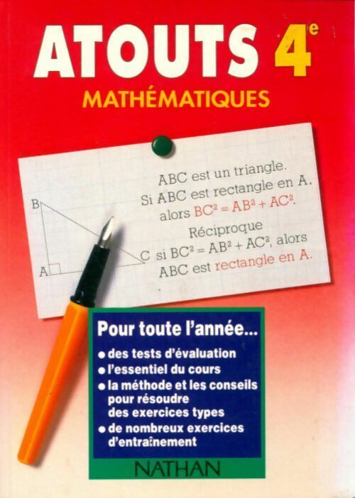 Livrenpoche : Mathématiques 4e - Marie Lattuati - Livre