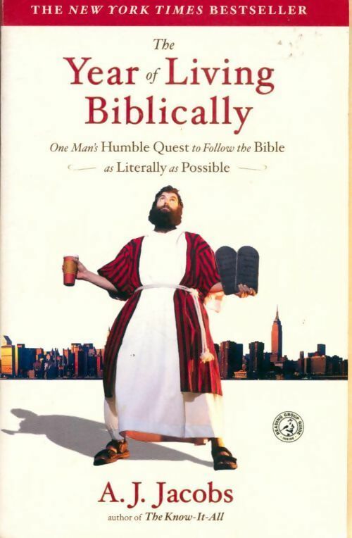 Livrenpoche : The year of living biblically - A.J. Jacobs - Livre