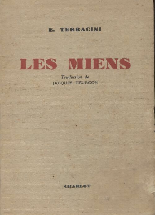 Livrenpoche : Les miens - Enrico Terracini - Livre