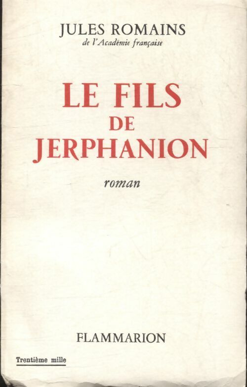 Livrenpoche : Le fils de Jerphanion - Jules Romains - Livre