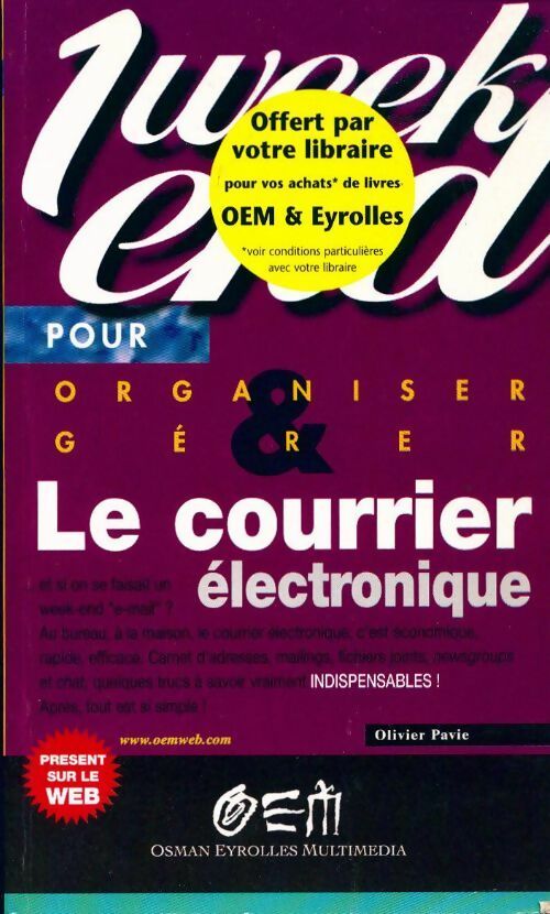 Livrenpoche : Le courrier électronique - Olivier Pavie - Livre