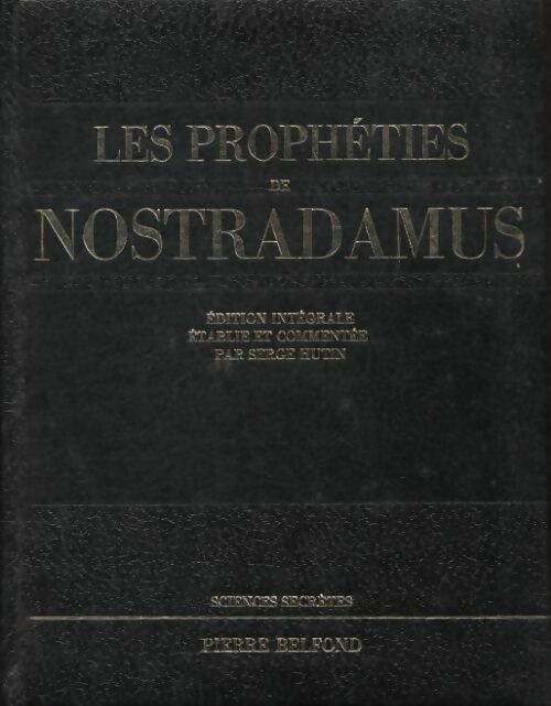 Livrenpoche : Les prophéties de Nostradamus - Michel De Nostradamus - Livre