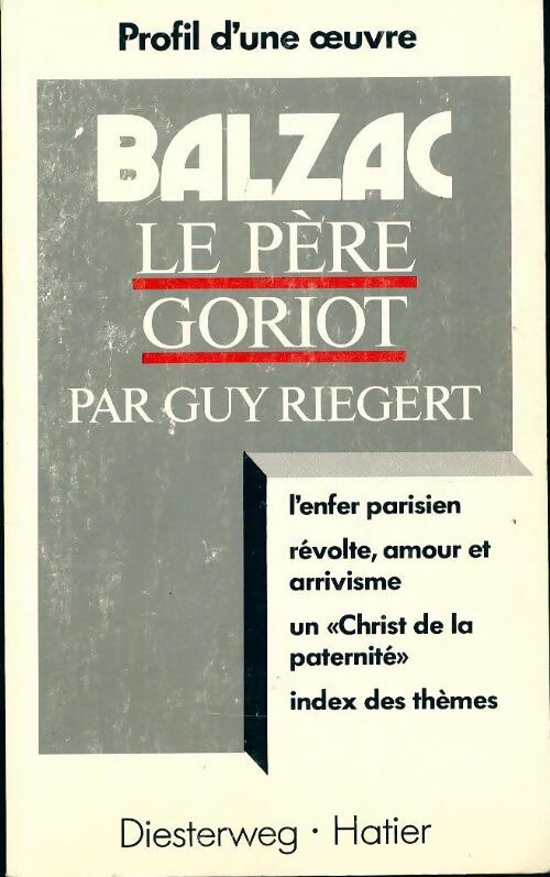 Livrenpoche : Le père Goriot - Honoré De Balzac - Livre