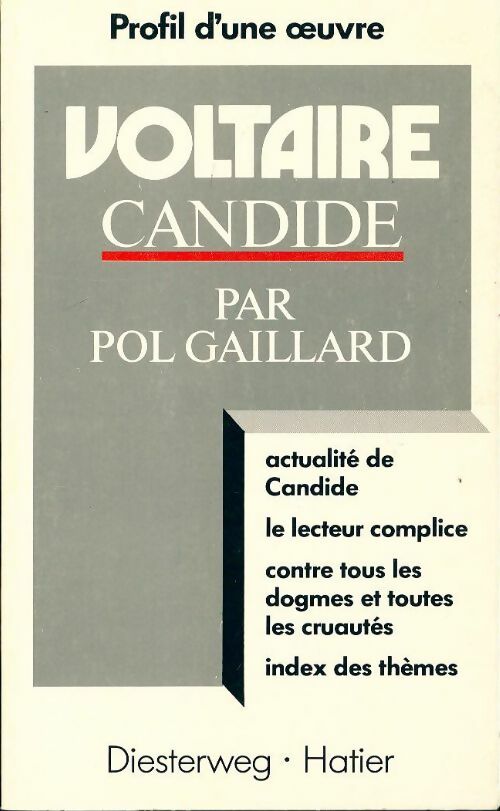 Livrenpoche : Candide - Voltaire - Livre