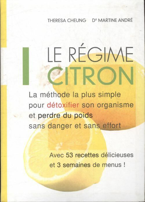 Livrenpoche : Le régime citron - Theresa Cheung - Livre