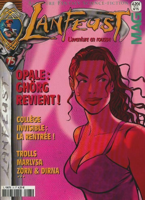 Livrenpoche : Lanfeust mag n°75 : Opale : Chörg revient - Collectif - Livre