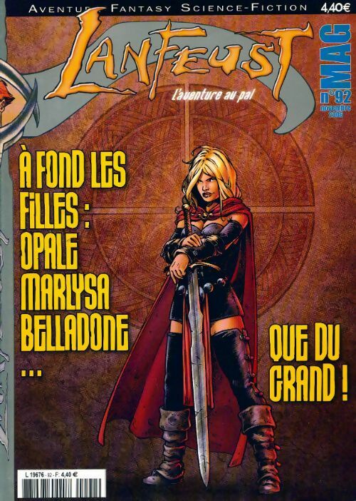 Livrenpoche : Lanfeust mag n°92 : A fond les filles - Collectif - Livre