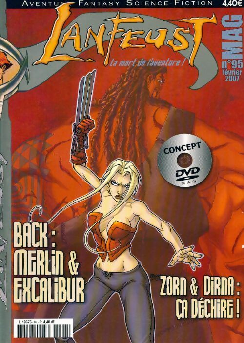 Livrenpoche : Lanfeust mag n°95 : Back : Merlin & Excalibur - Collectif - Livre
