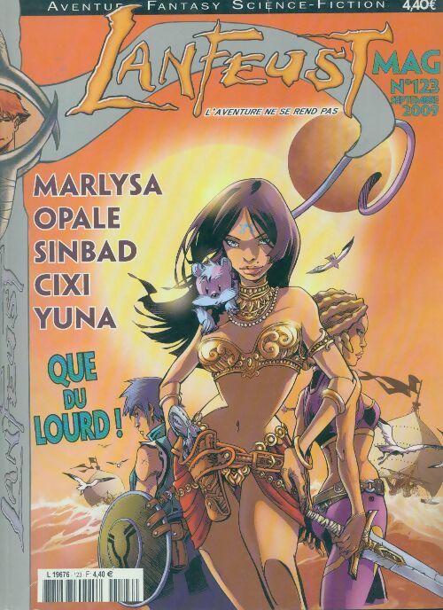 Livrenpoche : Lanfeust mag n°123 : Marlysa, Opale, Sinbad, Cixi, Yuna - Collectif - Livre
