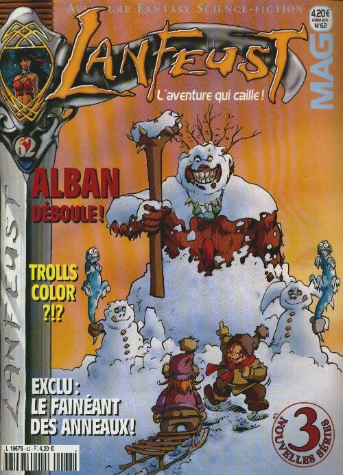 Livrenpoche : Lanfeust mag n°62 : Alban déboule ! - Collectif - Livre
