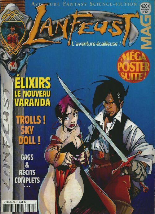 Livrenpoche : Lanfeust mag n°64 : Elixirs le nouveau varanda - Collectif - Livre