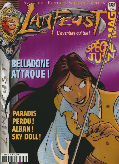 Lanfeust mag n°66 : Belladone attaque ! - Collectif -  Lanfeust Mag - Livre