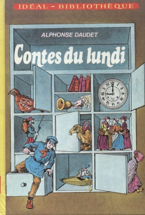 Contes du lundi - Alphonse Daudet -  Idéal-Bibliothèque - Livre