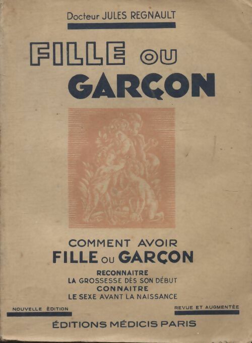 Livrenpoche : Fille ou garçon - Jules Regnault - Livre