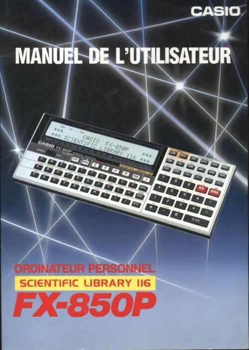 Livrenpoche : FX-850P manuel de l'utilisateur - Collectif - Livre