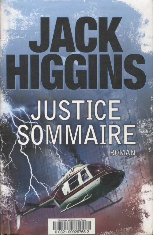 Livrenpoche : Justice sommaire - Jack Higgins - Livre
