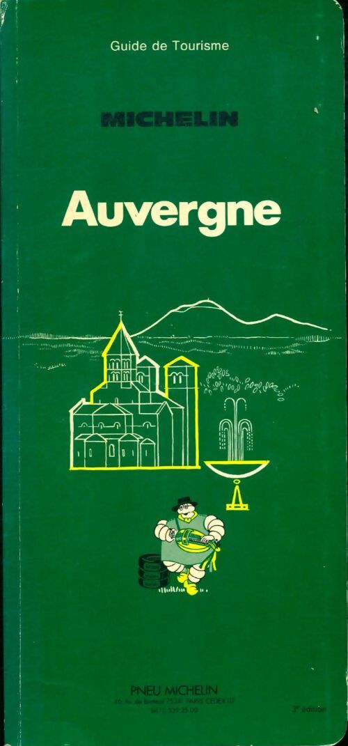 Auvergne - Collectif -  Le Guide vert - Livre