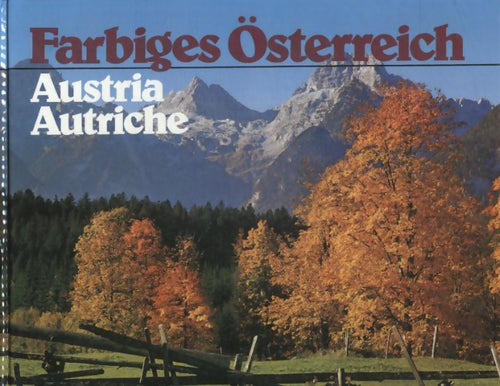 Livrenpoche : Farbiges österreich - Collectif - Livre