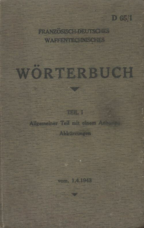 Livrenpoche : Wörterbuch Teil I - Collectif - Livre
