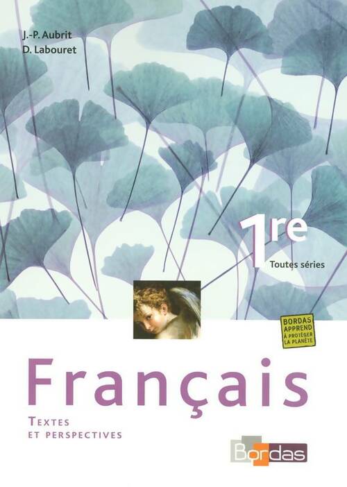 Livrenpoche : Français 1ère textes et perspectives - Collectif, Jean-Pierre Aubrit - Livre
