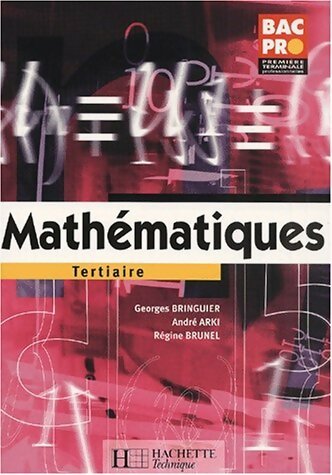 Livrenpoche : Mathématiques bac pro tertiaire 1ère-Terminale - Collectif - Livre