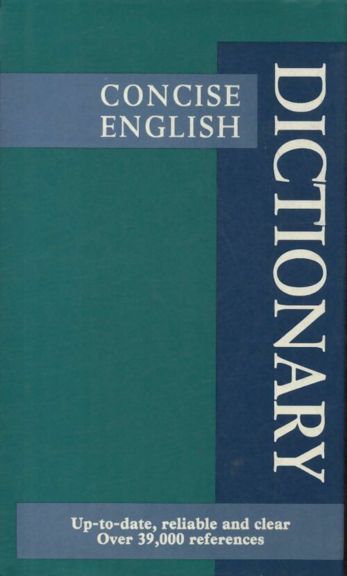 Livrenpoche : Concise english dictionary - Collectif - Livre