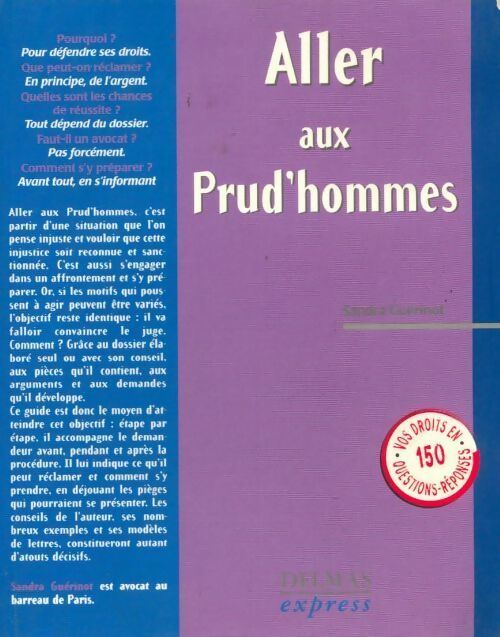 Livrenpoche : Aller aux prud'hommes - Sandra Guérinot - Livre