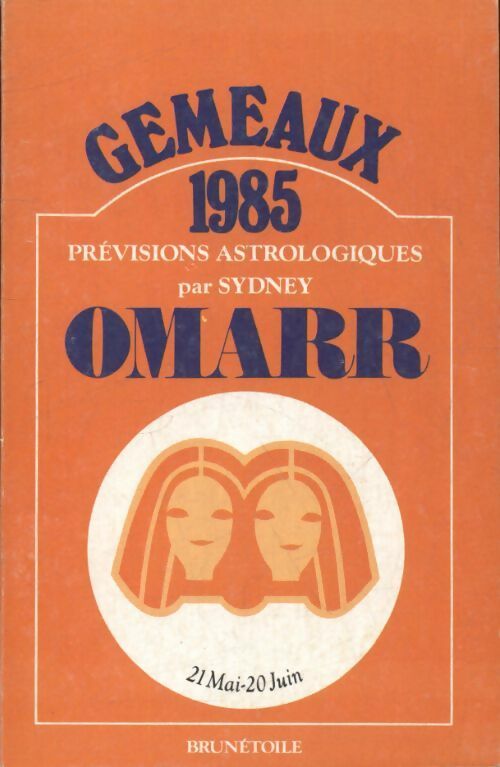 Livrenpoche : Gémeaux  1985 - Sydney Omarr - Livre