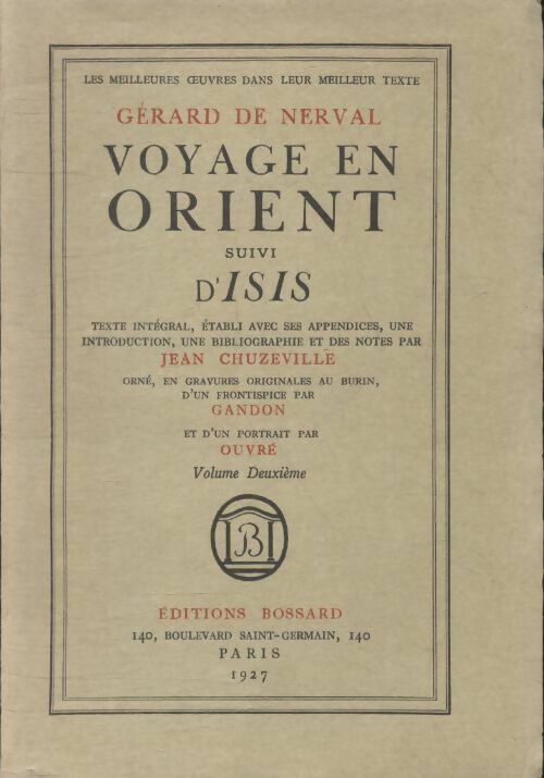 Livrenpoche : Voyage en orient Tome II - Gérard De Nerval - Livre