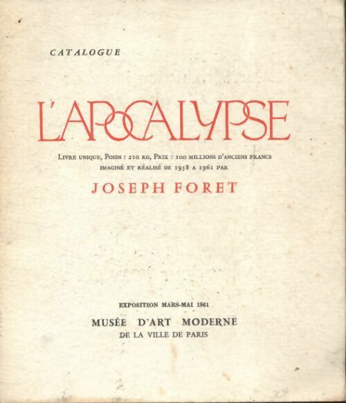 Livrenpoche : L'apocalypse - Joseph Foret - Livre
