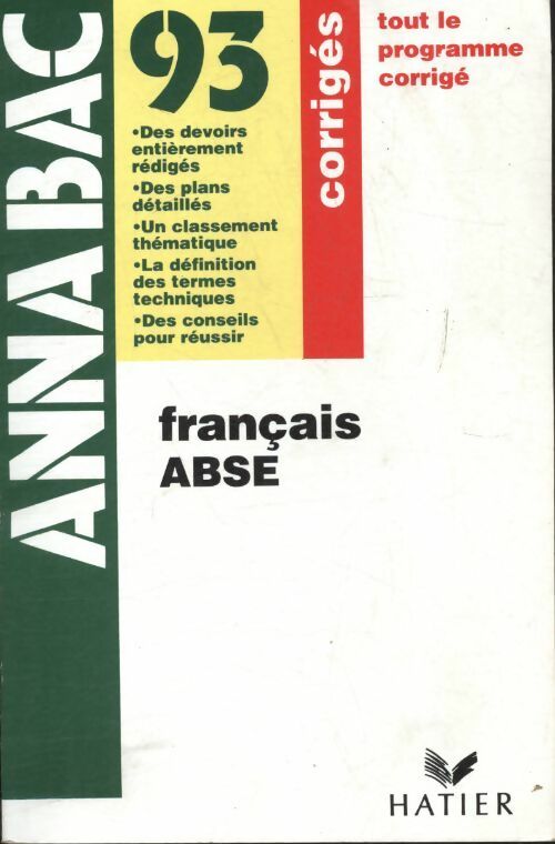 Livrenpoche : Annales français A, B, C, E - Collectif - Livre