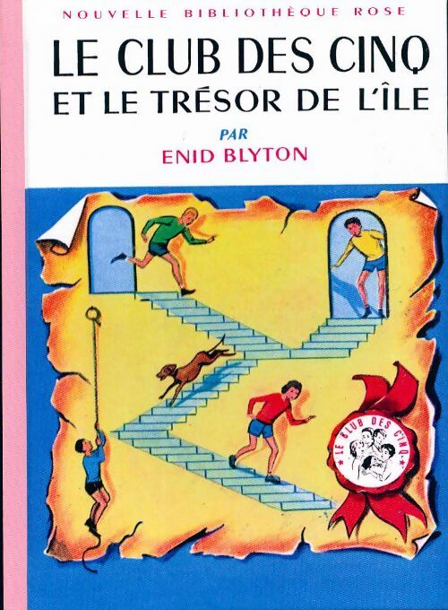 Livrenpoche : Le club des cinq et le trésor de l'île - Enid Blyton - Livre