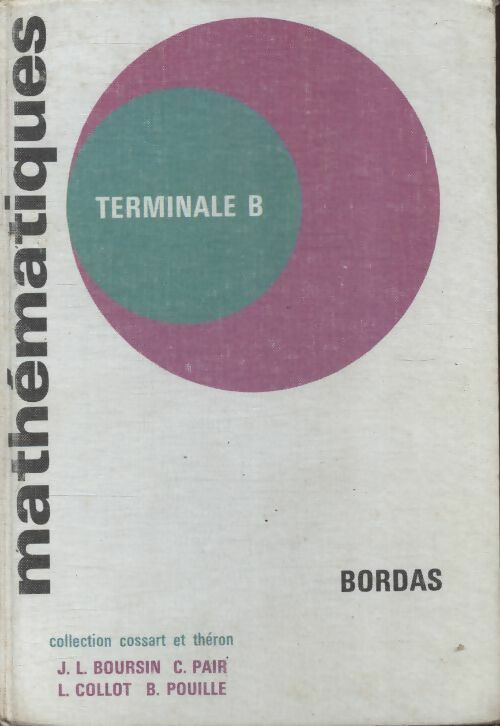 Livrenpoche : Mathématiques Terminale B - Collectif - Livre