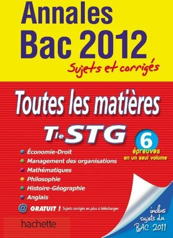 Livrenpoche : Toutes les matières Terminale STG - Collectif - Livre