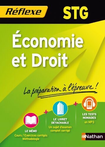 Economie et droit STG  - Pascal Besson -  Réflexe - Livre