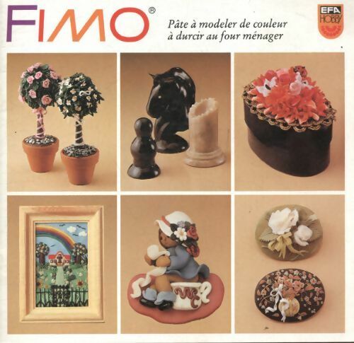 Livrenpoche : Fimo pâte à modeler de couleur à durcir au four ménager - Collectif - Livre