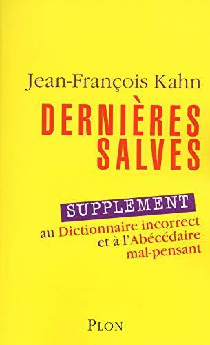 Livrenpoche : Dernières salves - Jean-François Kahn - Livre