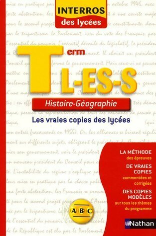 Livrenpoche : Histoire-géographie Terminale L, ES, S - Collectif - Livre