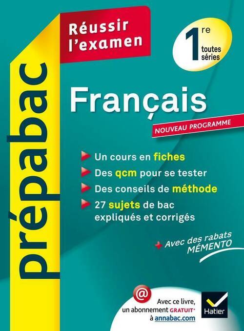 Livrenpoche : Français 1ère toutes séries - Sylvie Dauvin - Livre