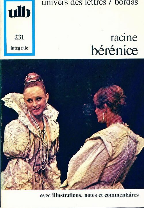 Bérénice - Jean Racine -  Univers des Lettres - Livre
