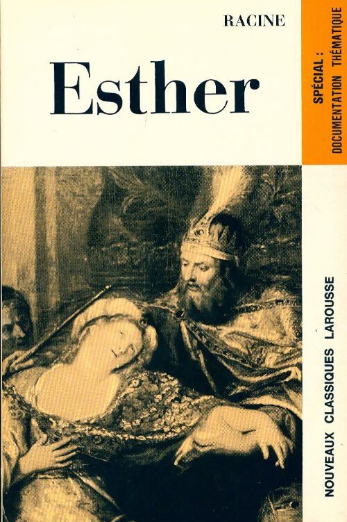 Esther - Jean Racine - Livre