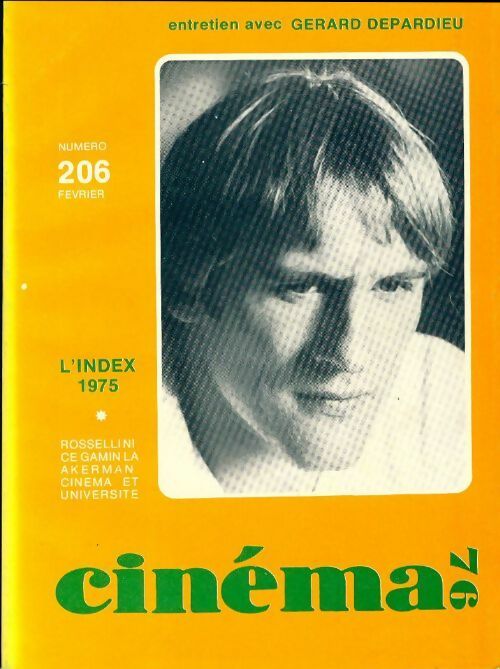 Livrenpoche : Cinéma n°206 : L'index 1975 - Collectif - Livre
