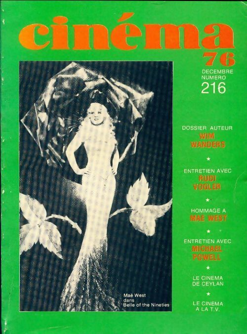 Livrenpoche : Cinema 76 n°216 - Collectif - Livre