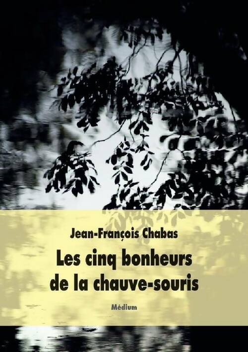 Les cinq bonheurs de la chauve souris - Jean-François Chabas -  Médium - Livre
