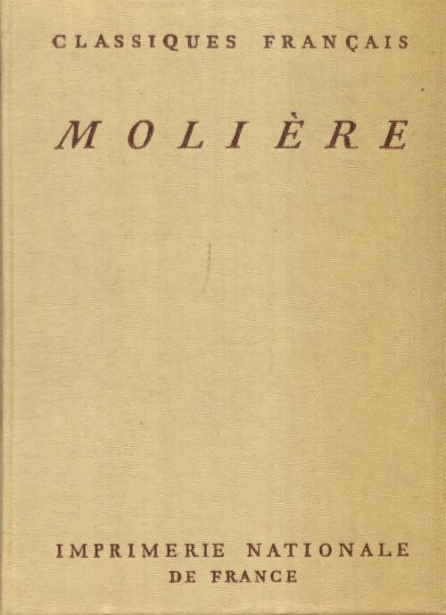 Livrenpoche : Oeuvres complètes Tome VII - Molière - Livre